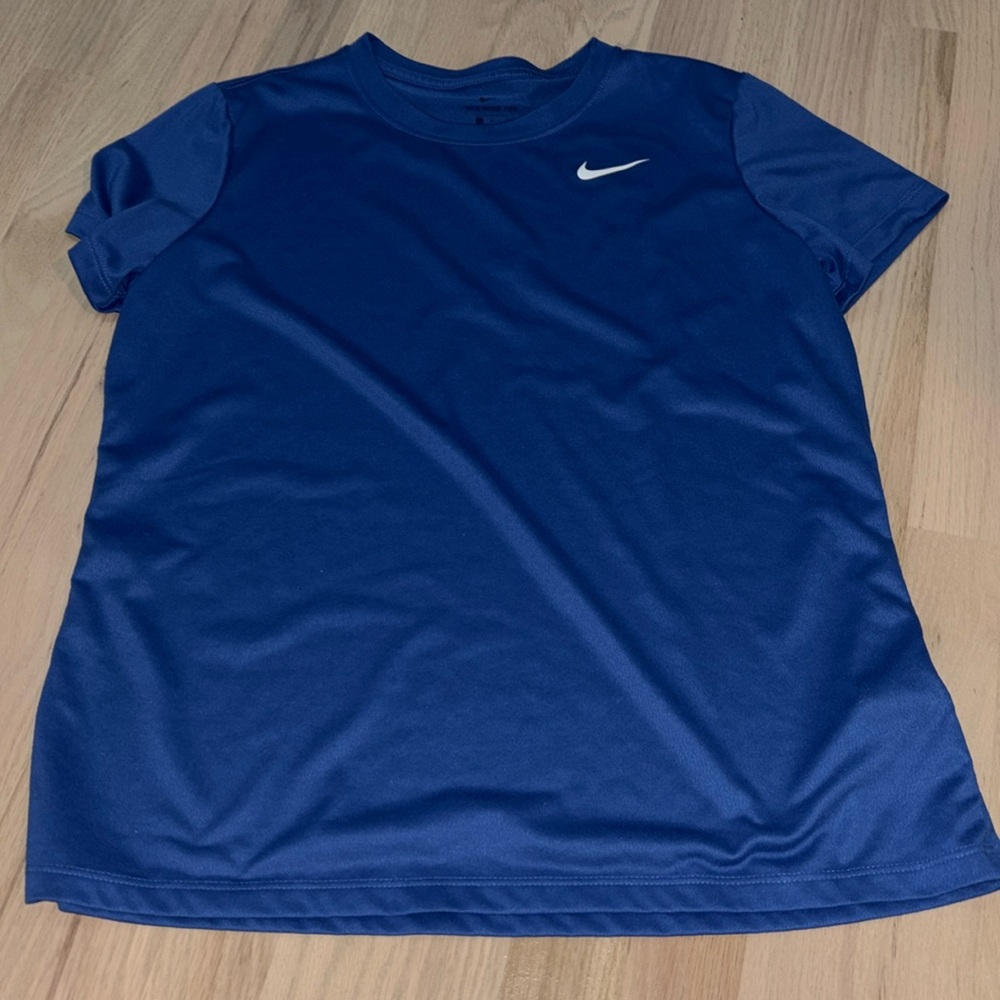 Nike - women’s large blue short sleeve shirt